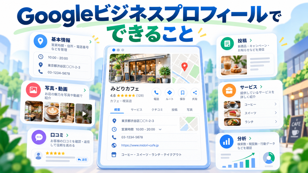GBPでできることを表した画像